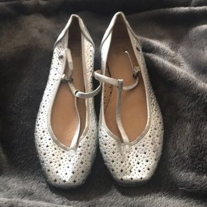 Frye T-Strap Flats